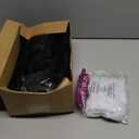 Colovis 3 Pack Halloween Giant Spider Decoration Set, Realistic 6.6FT/5FT/3FT Large Scary Black Hairy Spider Props for Indoor, Outdoor Yard, Party, Haunted House Decor