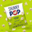 SkinnyPop Popcorn, Original, Whole Grain, Dairy-Free Snack, 0.65oz Bags (6ct)