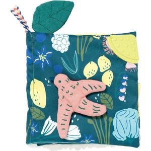 Manhattan Toy Songbird Soft Activity Pat Mat for Babies with Teether, Crinkle Paper and Baby-Safe Mirror