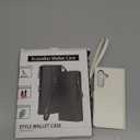 XcaseBar for Samsung Galaxy S24 5G Wallet case with Zipper Credit Card Holder RFID Blocking,Flip Folio Book PU Leather Shockproof Protective Cover Women Men for Samsung S24 Phone case White