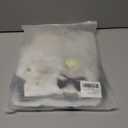 YUEMION Baby Boy Clothes Suit Infant Gentleman Wedding Outfit Formal Dress Shirt+Vest+Tie+Corsage+Pants 5Pcs Tuxedo Set 0-18M (0-3 Months, White and Green)