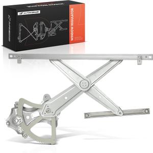 A-Premium Rear Passenger Side Power Window Regulator Compatible with Toyota
for Tundra 2004 2005 2006, Crew Cab Pickup, Without Motor