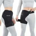 3D Hip Ice Pack Wrap After Surgery with 2-Layer Cooling Gel, Ice Pack for Hip Replacement Surgery with Evenly 45-Min Cold Therapy for Sciatica, Fracture, Cold Compress Hip Brace Physical Recovery