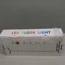 Uocub Corner Floor Lamp, LED Corner Lamp with Alexa & Google Home, App and Remote Control,16 Million DIY Colors & 68+ Scene, Music Sync, Color Changing Smart Ambient Light for Living Rooms, Bedrooms