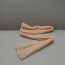 Ruffled Lace Trims 1 Yards, Pleated Lace Fabric Trim, Organza Ruffled Fabric Chiffon Tulle Border for Sewing Dress Bag Costume Decoration Trimming Craft (Grey Purple)