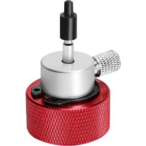 COLOR TREE Airsoft Propane Filling Adapter for Green Gas Tank with Silicone Oil Port Gas Adapter (red)