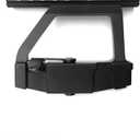 QD Locks Side mounting Rails ak Scope Mounts Basesfor Scopes and Red Green Dot Scopes (Black-1)