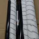 10pcs PinStone Large Paint Roller Kit, 12"-18" Adjustable Roller Frame, 1-5 Ft Steel Extension Pole, Ergonomic Handle, 3pcs 18" Nylon Roller Covers for Walls,Ceiling,Floor,Interior & Exterior Painting (Black and Green)