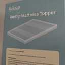 Releep 3 Inch Cal King Gel High Density Mattress Topper, Cooling Firm Bed Topper for Pressure Relief, Orthopedic Support Mattress Topper with Non-Slip Washable Cover, CertiPUR-US Certified