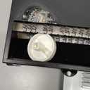 New Upgrade CSC151TW Electric Wall Heater - Fast & Efficient Heating with Built-in Thermostat, 1500W/120V, 5120 BTU, Complete Unit, White (120, Volts) (Black)