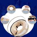 BARKLESS Dog Cone, Inflatable Dog Cone After Surgery for Small Medium Breeds, Soft Surgery Collar with Enhanced Anti-Licking Guard Shield for Pets, Patented Protective Donut Collar