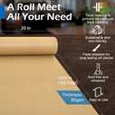 Brown Kraft Paper Roll- GLAMFIELDS 20" x 1,200" (100') Brown Paper Roll for Packing, Moving, Gift Wrapping, Postal, Shipping, Parcel, Wall Art, Crafts, Bulletin Boards, Floor Covering, Table Runner