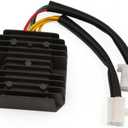uxcell 6 Pin Motorcycle Voltage Wiring Regulator Rectifier for Honda CH125
