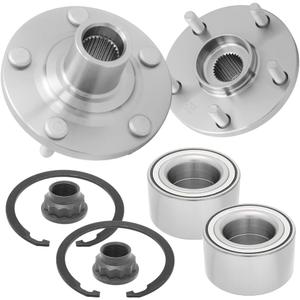 [2-Pack] BR930568K - Front Wheel Hub Bearing Assembly Compatible with [Lexus] ES330, ES350, RX330, RX350, RX400H, [Toyota] Avalon, Camry, Highlander, Solara [Please See Description for Fitment]