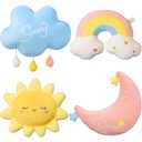 Cloud Pillows Cute Home Plush Pillow Car Head Pillow Cushion Plush Decorative Pillows Nursery Pillows