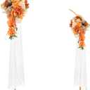 Metal Balloon Arch Stand, Set of 2 Wedding Arch Stand Flower Arch Backdrop Floral Wedding Arches for Ceremony Decorations