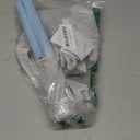 Matte Black Bathroom Accessories Set, KLJKPA 4 Pieces Bathroom Hardware Set, 24 inch Towel Bar, Towel Racks for Bathroom, Robe Towel Hooks, Toilet Paper Holder Wall Mounted