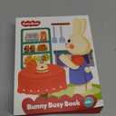 Busy Book for Toddlers 1-3 - Montessori Busy Book for 1+ Year Old, Toddler Busy Board with 12 Activities, Interactive Activity Books Gift for 1 2 Year Old Boys and Girls