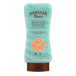 Hawaiian Tropic Weightless Hydration After Sun Lotion with Aloe, 6oz | Hawaiian Tropic Lotion, Moisturizing Lotion, After Sun Care, After Sun Moisturizer, Hydrating Lotion, 6oz 2 prs