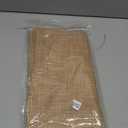 OTOSTAR Linen Throw Pillow Covers Set of 2 Decorative Square Pillowcases Cushion Covers 14x14 Inch for Home Decor Sofa Bedroom Car 35 x 35 CM Light Brown