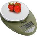 Ozeri Pro Digital Kitchen Food Scale, 0.05 oz to 12 lbs (1 gram to 5.4 kg) (Calla Green)