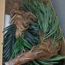 10ft Outdoor Artificial Palm Tree - UV Resistant Tall Fake Tropical Golden Cane Plant for Patio, Poolside, Lawn, Indoor Decor - Large Faux Palm Tree, Set of 1