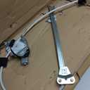 ATRACYPART 748-569 Rear Left Driver Side Power Window Regulator with Motor, Compatible with 20022006 Jeep Liberty KJ, OE Replace# 55360035AJ 68059647AB