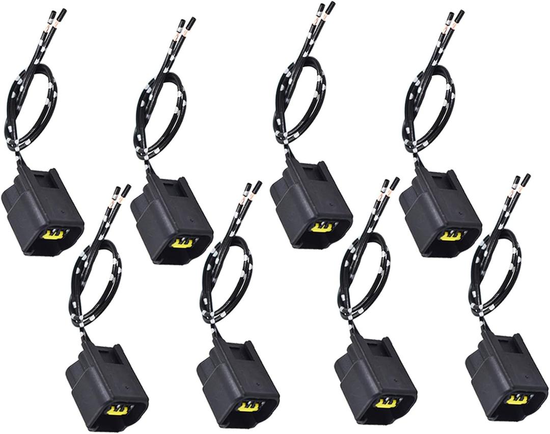 Modular Ignition Coil Connector Pigtail Plug Replacement for 4.6L 5.4L 6.8L WPT579 Set of 8