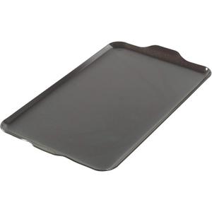 Nordic Ware Two Burner Griddle, 10.3 x 17.4 inches, Non-Stick, Black