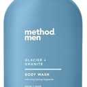 Method Men Body Wash, Glacier and Granite, Paraben and Phthalate Free, Quick-Lathering Cleansers, Cruelty Free, 28 oz
