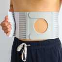 Medical ostomy belt, Ostomy bandage for wound protection after colostomy or ileostomy, Ostomy support belt helps to hold ostomy bag (Small)