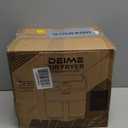 DEIME Air Fryer 3 Qt, Small Airfryer Digital Space Saving Compact, Bake, Reheat, Roasts for Quick Easy Meals, Mini Compact & Quiet, Nonstick & Dishwasher Safe Basket (Black)