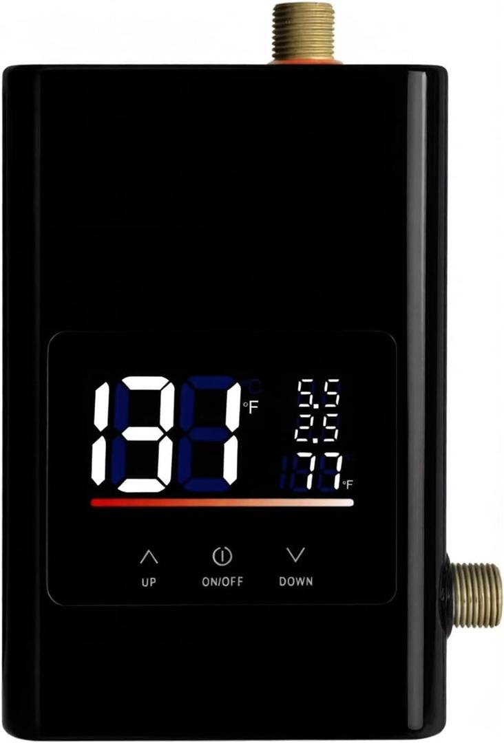 Tankless Water Heater Electric 220V, 4000W Instant Water Heater Under Sink