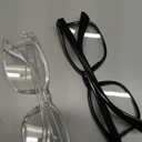 Blue Light Blocking Glasses - Fashion Square Eyeglasses, Anti UV Ray Computer Gaming Glasses Blue Blockers for Women/Men (*Black & Transparent)