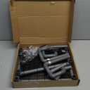 SKARUS Extra Large Hanging Turtle Basking Platform, 13.4"-19 Wider Turtle Dock with Ramp, Basking Area for Aquarium Tank Adjustable Height (7.9"-13.9') Non-Slip PVC Ramp & Above Water Dry Area