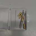 Tig Welding Tungsten Electrodes Set with 4 Wedge Collet Adapter and 0.5mm 1mm Diameter Filler Rods for Jewelry Making Metalwork DIY Repair