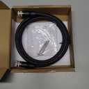 720073-6 5 Foot Ethernet Cable AS EC 5E Replace for Humminbird, Black Fit for Helix, APEX, SOLIX and Onix