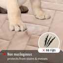 fuguitex Waterproof Dog Bed Cover Couch Cover for Pet Anti-Slip Cat Mat Pet Pad Blanket for Sofa Chair Recliner Bed Furniture Protrctor