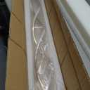 ADISUN 31W Modern Floor Lamp, LED Spiral Floor Lamp for Living Room, 3-Color Dimmable Standing Floor Lamps with Remote Control, 58" Tall Lamp for Bedroom Office Dining Room (Gold)