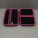 Storage Case Compatible with Leapfrog LeapPad Academy / LeapPad Ultimate / Epic Academy Edition Learning Tablet (Black + Pink)