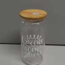 Birthday Gifts for Women, Funny Happy Birthday Glass Cup Tumbler for her, Girlfriend, Friends, Wife, Mom, Bestie, Daughter, Sister, 18oz Unique Can Glass with Straw & Lid, Queens are Born in April