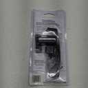 Prime-Line K 5007 Screen and Storm Door Push Button Latch Set With Night Lock, Fits Doors 5/8 – 1-1/4 In. Thick, Black Finish (Single Pack)