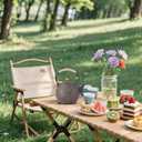 Enameled Cast Iron Teapot 34oz（1000ml） - Japanese Style Kettle with Removable Stainless Infuser & Ergonomic Handle, Stovetop Safe for Loose Leaf Tea Green and silver (Black Gold)