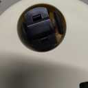 Hooroor 2-in-1 UFO Laser Cat Toy with Feather, Automatic Motion Smart Sensor Interactive Toy for Indoor Cats&Small Dogs, Rechargeable Obstacle-Avoidance Exercise Toy, Self-Play Pet Gift White