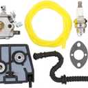 MOTOKU Carburetor Air Filter Fuel Line Filer Carb for Stihl 028 028AV 028 AV Super Wood Boss Chainsaw Replaces for Walbro WT-16B for Tillotson HU-40