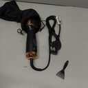 Travel Dual Voltage Hair Dryer Brush, Small Hot Air Brush for European Travel, Compact 2 Inch One Step Blowout and Volumizer Hair Blow Dryer with Oval Design, Rose Gold