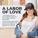 Stand for Baseball Hats, 2 Pcs No Install Acrylic Organizer for 14 Baseball Caps, use in a closet, dresser, desk our in the office (Clear)