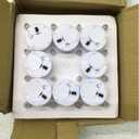 Battery Operated LED Tea Lights: 24PACK Flameless Votive Candles Lamp Realistic and Bright Flickering Holiday Gift Long Lasting 200Hours for Seasonal & Festival Celebration Warm White