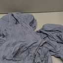 12 Pack 10FT Dusty Blue Cheesecloth Table Runner 120 Inch Long Gauze Rustic Boho Cheese Cloth Table Runner Sheer Fabric for Wedding Party Birthday Bridal Baby Shower Centerpiece Home Decor