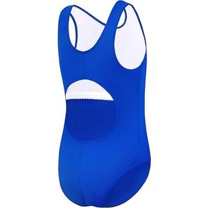 Girls Swimsuits One-Piece Kids Bathing Suits Back Cutout Swimwear for Summer Beach, Size 12
